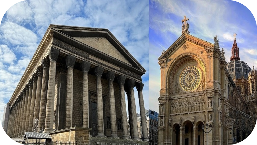 de la Madeleine à Saint Augustin