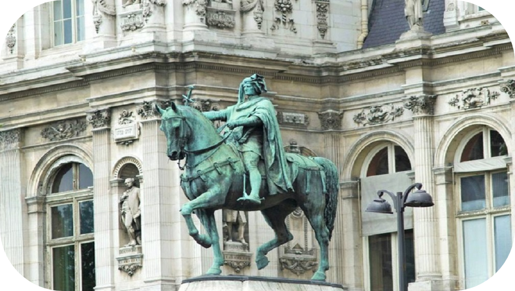 Visite de la rue Impériale entre le Louvre et l'Hôtel de Ville. 