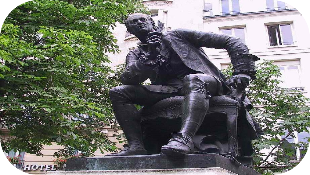 Denis Diderot à Saint Germain des prés