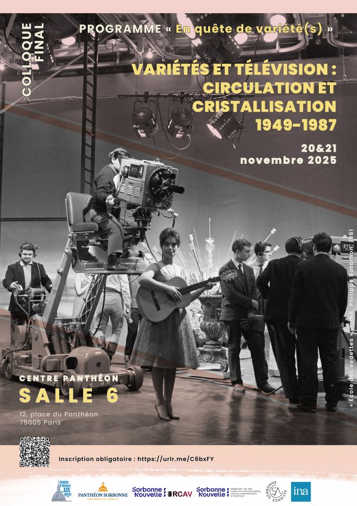 Affiche Variétés et télévision