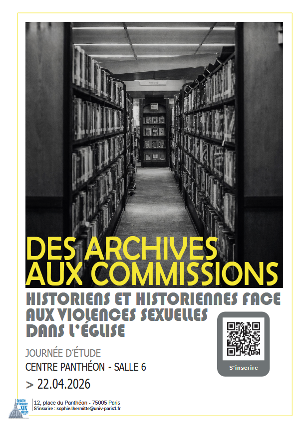Affiche des archives aux commissions