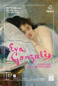 Affiche exposition Eva Gonzalès